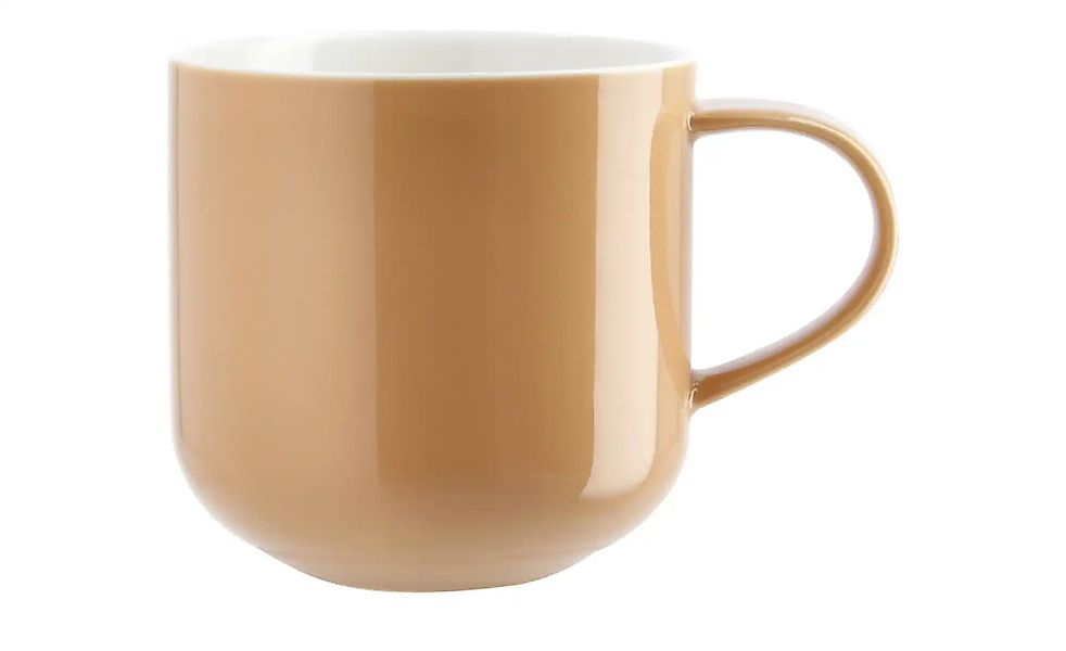 ASA SELECTION Henkelbecher  Coppa Mug ¦ orange ¦ Maße (cm): H: 9,5  Ø: 9.2 günstig online kaufen