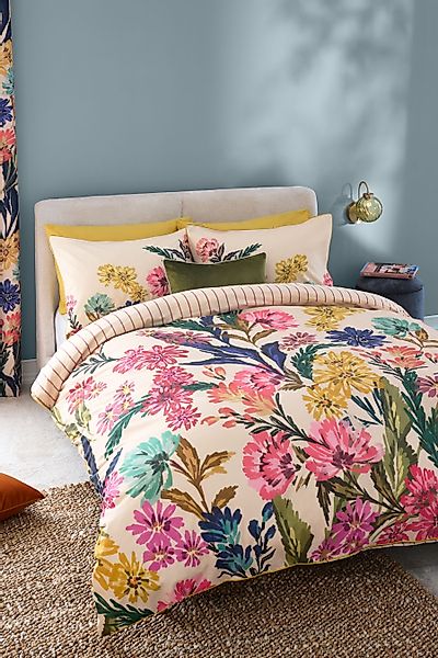 Next Bett-Set Wendbare Bettwäsche Herbstblumen, Bezug: günstig online kaufen