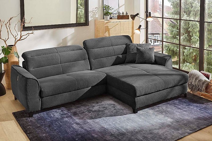 Jockenhöfer Gruppe Ecksofa Double One L-Form, mit 2x 120cm breiten, elektro günstig online kaufen