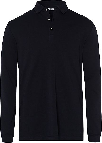 Brax Langarm-Poloshirt Pirlo Navy - Größe 5XL günstig online kaufen