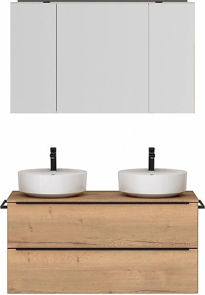 nobilia® Badmöbel-Set »Alvene«, (2 St., vormontiert, mit Soft-Close), inkl. günstig online kaufen