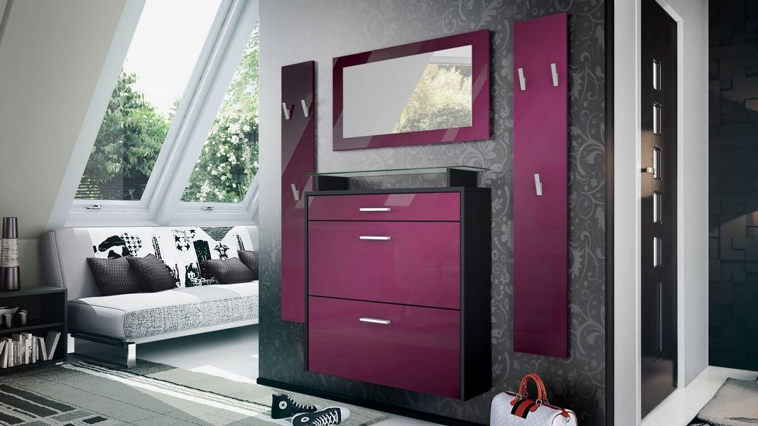 Vladon Garderoben-Set Malea, (Garderobenset bestehend aus günstig online kaufen