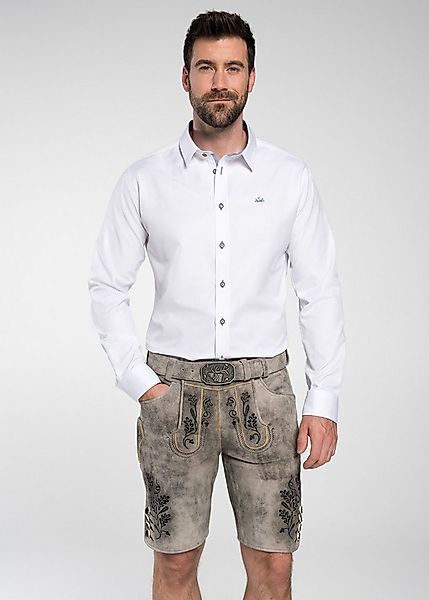 Spieth & Wensky Trachtenhemd Trachtenhemd "Frisco" mit Bruststickerei günstig online kaufen