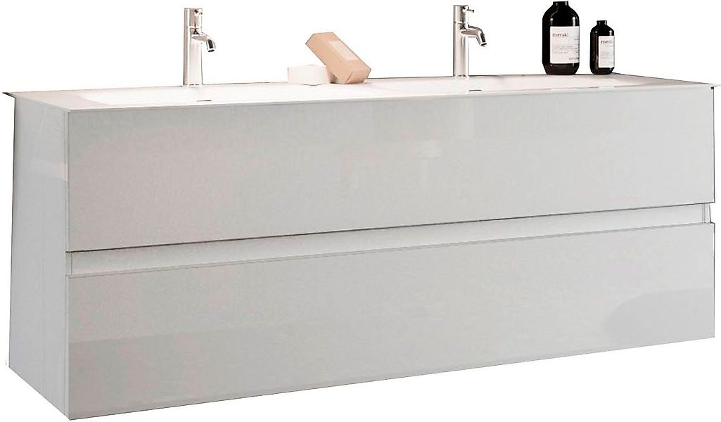 welltime Doppelwaschtisch Start, Breite 120 cm, 2 bzw. 3 Schubkästen, Badmö günstig online kaufen
