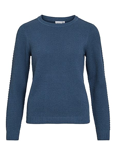 Vila Rundhalspullover "VIDALO O-NECK L/S KNIT TOP- NOOS" günstig online kaufen