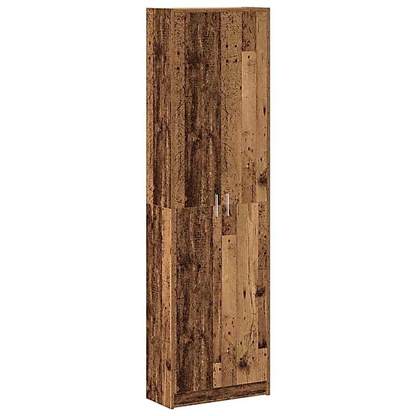 vidaXL Kleiderschrank mit Regal Altholz 55 x 25 x 189 cm Holzwerkstoff 3334 günstig online kaufen