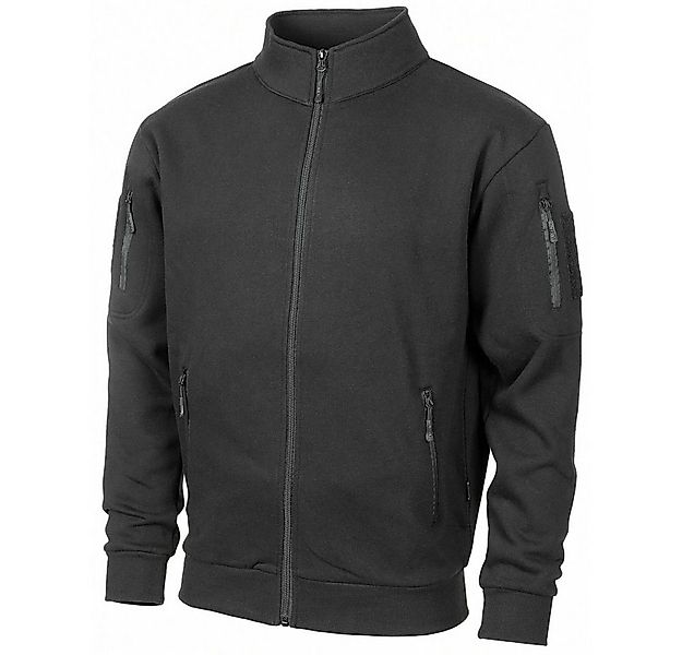 MFH Sweatjacke Sweatjacke, Tactical, schwarz - S Kopfhörerausgang günstig online kaufen