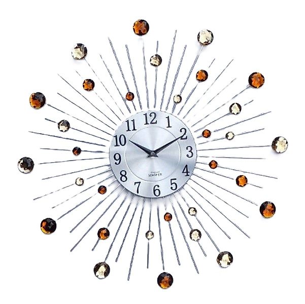 Schäfer Elektronik Wanduhr Ø 50cm Modernes günstig online kaufen
