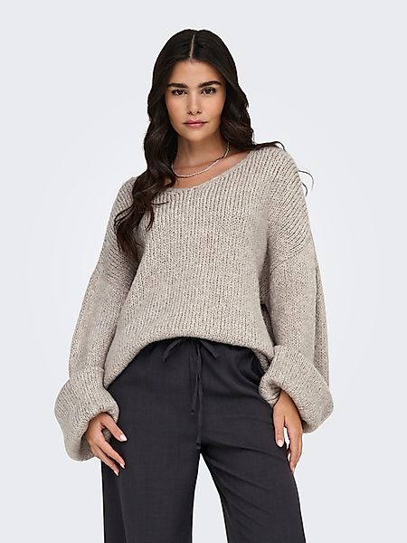 JDY V-Ausschnitt-Pullover JDYDINEA L/S REVERSIBLE PULLOV. günstig online kaufen