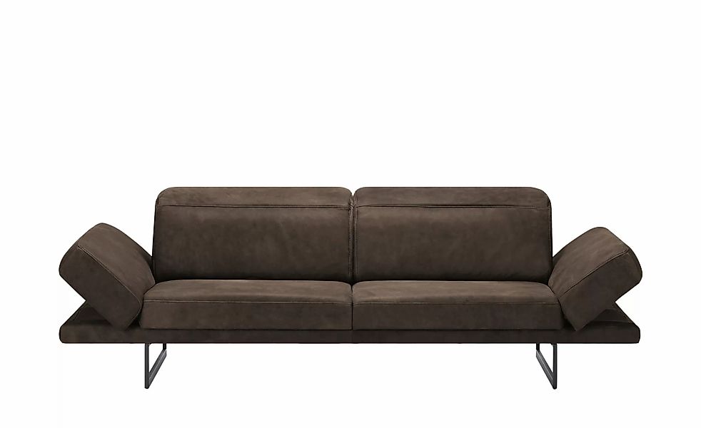 JOOP! Ledersofa  Systems 8154 ¦ braun ¦ Maße (cm): B: 264 H: 79 T: 107.0 Po günstig online kaufen