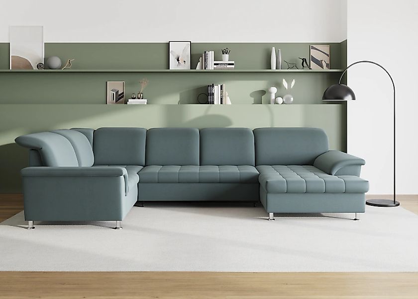 DOMO collection Wohnlandschaft "Franzi optional mit Bettfunktion, Bettkaste günstig online kaufen