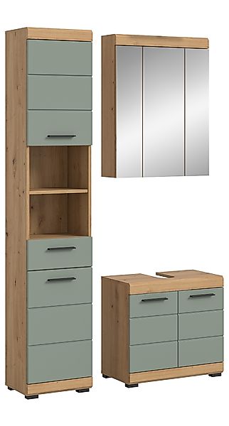 INOSIGN Badmöbel-Set »Siena, 3 teilig, bestehend aus:«, (Set), Hochschrank, günstig online kaufen