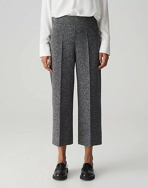 OPUS Culotte Misha boucle Wide High Cropped Bouclé günstig online kaufen