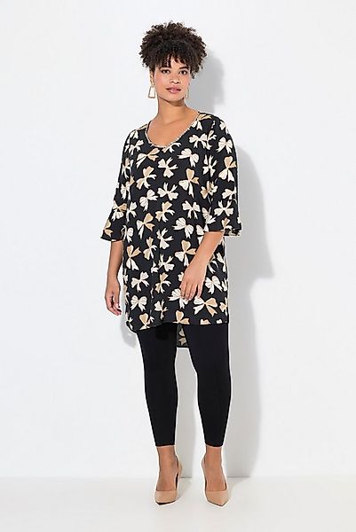 MIAMODA Tunika Tunika A-Linie Alloverdruck 3/4-Ärmel günstig online kaufen