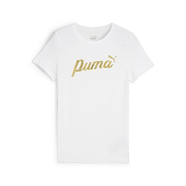 PUMA T-Shirt ESS+ SCRIPT METALLIC TEE günstig online kaufen