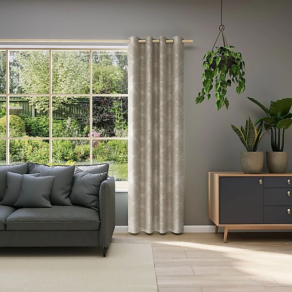 Neutex for you Vorhang "BELUGA" Ösen 1 Stk. tlg. Jacquard mit Allover-Desig günstig online kaufen