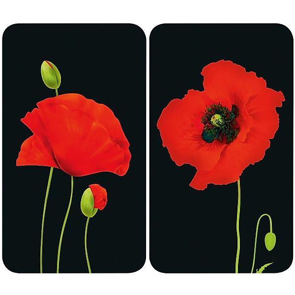 WENKO Herd-Abdeckplatte »Universal Modell Mohn« Herdabdeckung für alle Herd günstig online kaufen