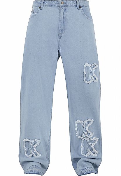 Karl Kani Bequeme Jeans "Karl Kani KK Patch Baggy Five Pocket Denim" günstig online kaufen