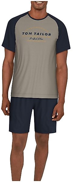 TOM TAILOR Schlafanzug Herren Pyjama kurz günstig online kaufen