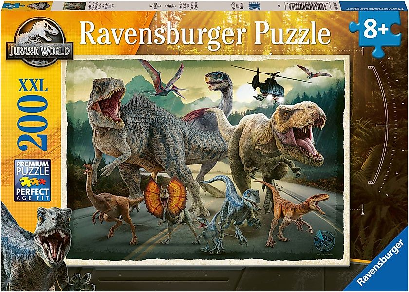 Ravensburger Puzzle Jurassic World, 200 Puzzleteile, günstig online kaufen