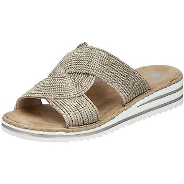 Rieker Pantolette Damen gold günstig online kaufen