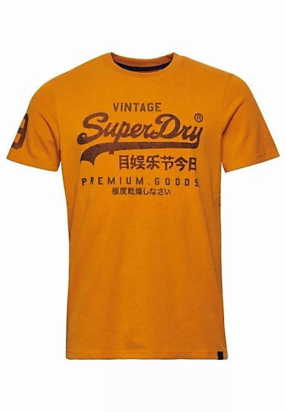 Superdry T-Shirt Herren T-Shirt - VINTAGE vL CLASSIC TEE, Logo günstig online kaufen
