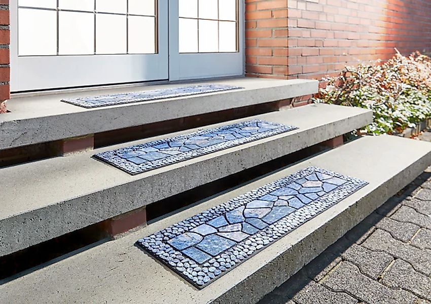 Andiamo Stufenmatte »Outdoor, 2er Set«, rechteckig, 6 mm Höhe, Outdoor-Stuf günstig online kaufen