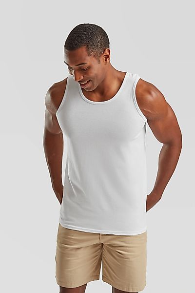 Fruit of the Loom Tanktop, (Packung, 2 tlg.), aus reiner Baumwolle günstig online kaufen