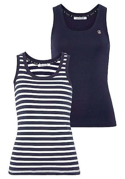 DELMAO Tanktop (2er-Pack) in unterschiedlichen Varianten günstig online kaufen