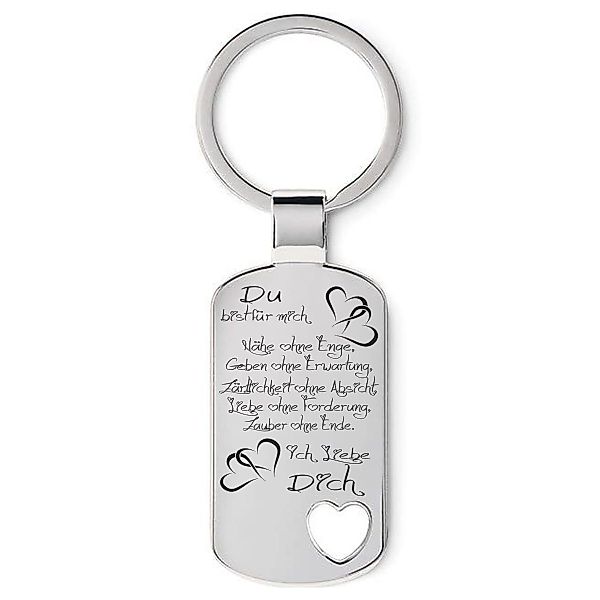 Lieblingsmensch Schlüsselanhänger Du bist für mich günstig online kaufen