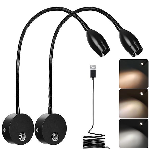 Sunicol LED Leselampe Leselampe Wandmontage, LED günstig online kaufen