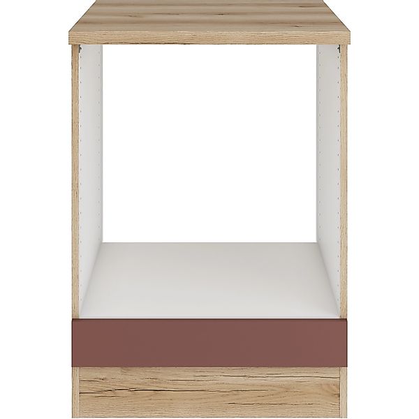 OPTIFIT Bari407 Küchen-Herdumbau 60 cm Rostrot günstig online kaufen