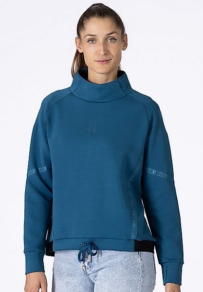 DEPROC Active Sweatshirt JETTE CS WOMEN Sweatshirt vorne etwas kürzer Korde günstig online kaufen