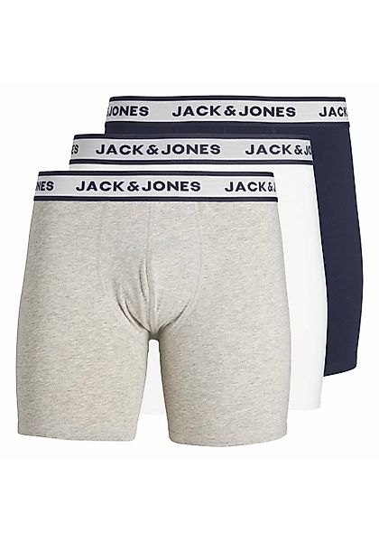 Jack & Jones Boxershorts "Boxershort JACSOLID BOXER BRIEFS 3P 3er Pack" günstig online kaufen