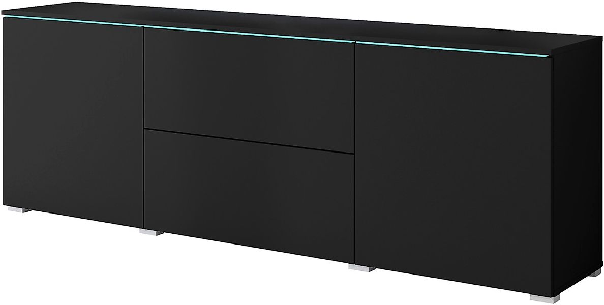 INOSIGN Lowboard Lowboard Vera, 2 Türen/2 Schubladen, TV-Schrank mit viel S günstig online kaufen