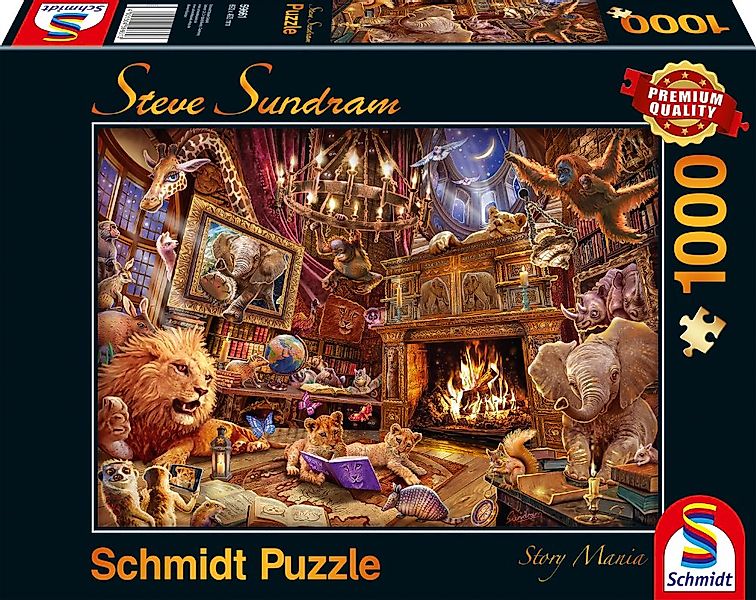 Schmidt Spiele Puzzle Story Mania, 1000 Puzzleteile günstig online kaufen