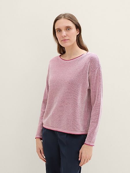 TOM TAILOR Strickpullover Strickpullover mit Struktur günstig online kaufen