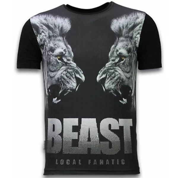Local Fanatic  T-Shirt Beast Digital Strass günstig online kaufen