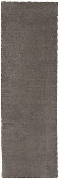 carpetfine Wollteppich "Gabbeh Lola Uni" rechteckig 14 mm Höhe mit natürlic günstig online kaufen