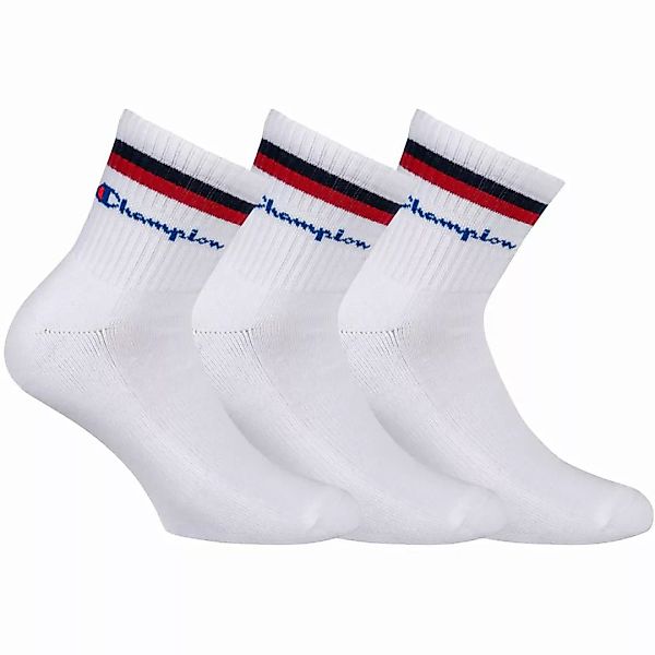 Champion Unisex Socken, 3 Paar - Knöchelsocken, Ankle Socks Legacy Weiß EU günstig online kaufen