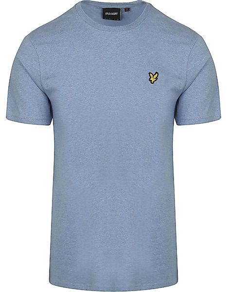 Lyle und Scott T-Shirt Heather Blau - Größe L günstig online kaufen