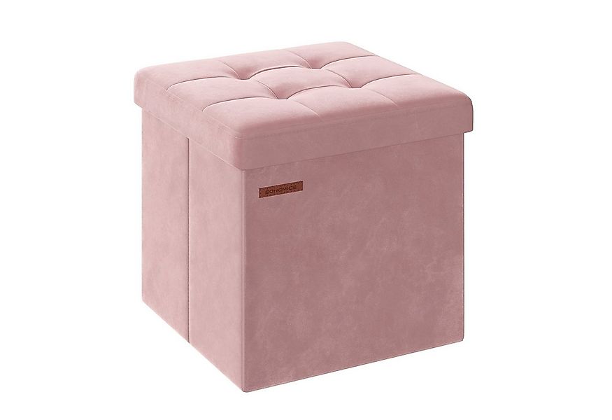 SONGMICS Sitzhocker sitzbank, Aufbewahrungsbox mit Deckel, bis 300 kg belas günstig online kaufen