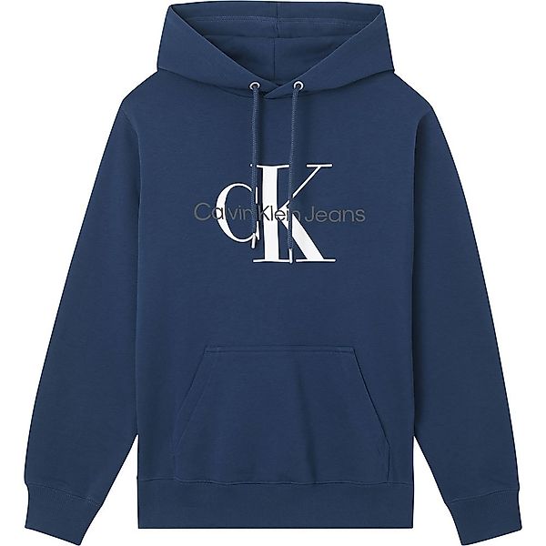 Calvin Klein Jeans Seasonal Monogram Regular Sweatshirt XL Naval Blue günstig online kaufen