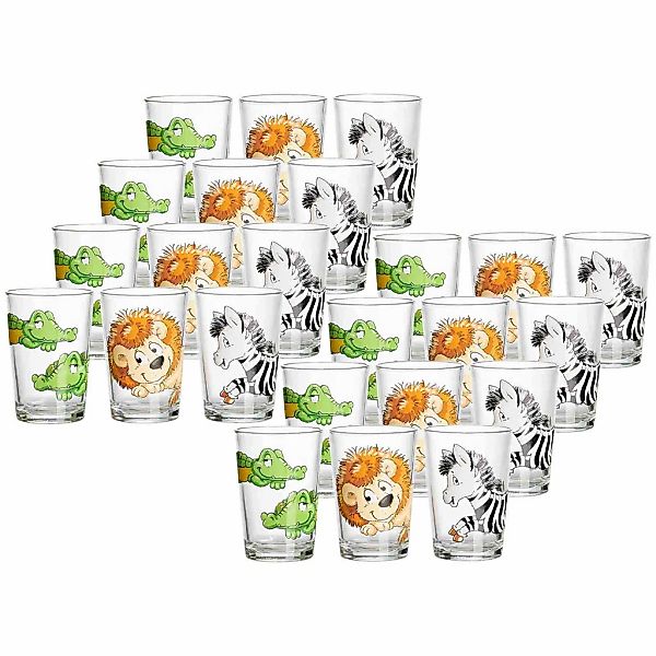 Ritzenhoff & Breker Kinderbecher "Kindergläser Happy Zoo 205 ml 24er Set bu günstig online kaufen