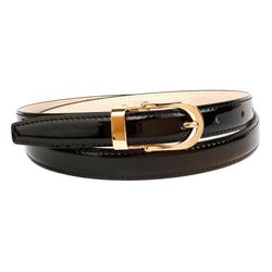 Anthoni Crown Ledergürtel aus Lackleder günstig online kaufen