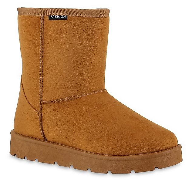 VAN HILL 841503 Winterstiefelette Damen Warm Gefütterte Winter Boots Bequem günstig online kaufen