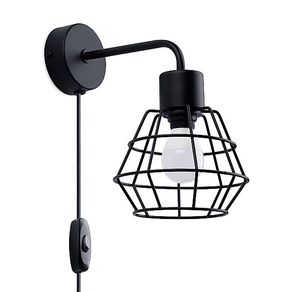 SOLLUX lighting Wandleuchte »SUBA«, 1 flammig, Leuchtmittel E27   ohne Leuc günstig online kaufen