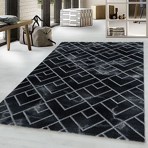 Ayyildiz Teppiche Teppich »NAXOS 3814«, rechteckig, 12 mm Höhe, Läufer, Woh günstig online kaufen