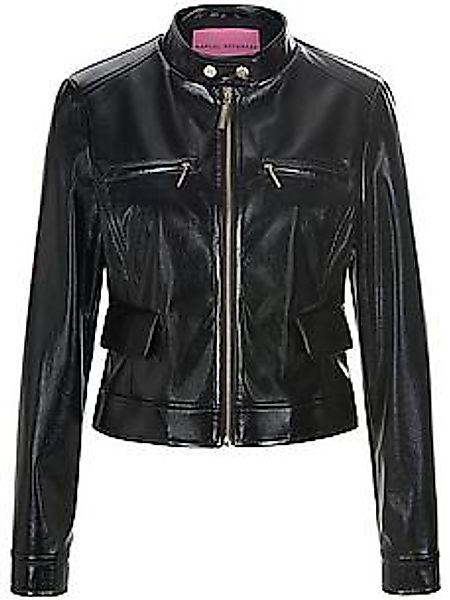 Lederjacke Marcel Ostertag schwarz günstig online kaufen