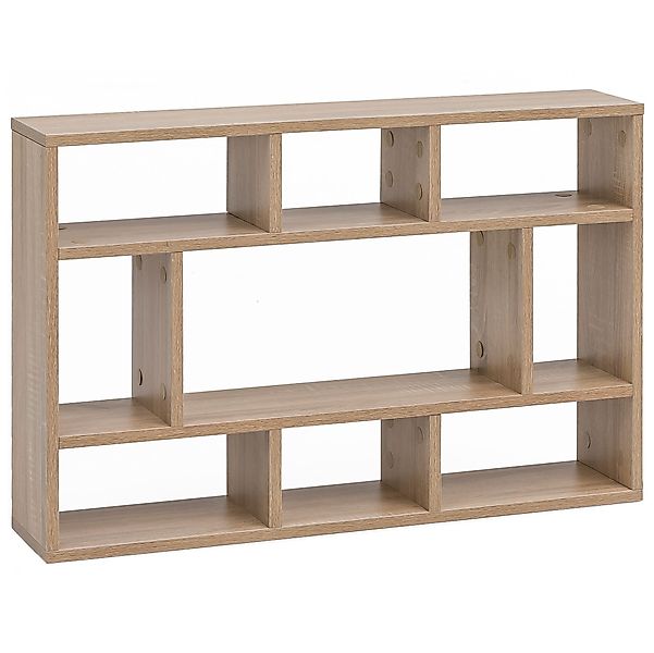 FINEBUY Wandregal SuVa14522_1, Sonoma 75x51x16 cm, günstig online kaufen